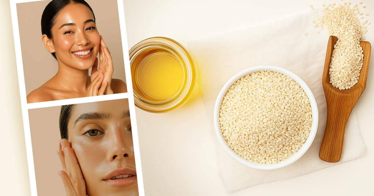 White Sesame Oil for skin