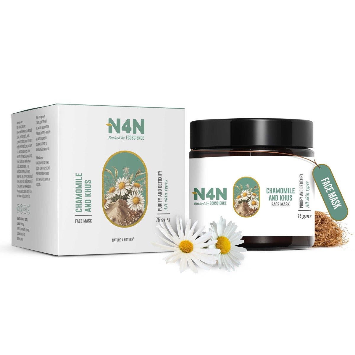 Skin Brightening Face Mask with Botanical Ingredients