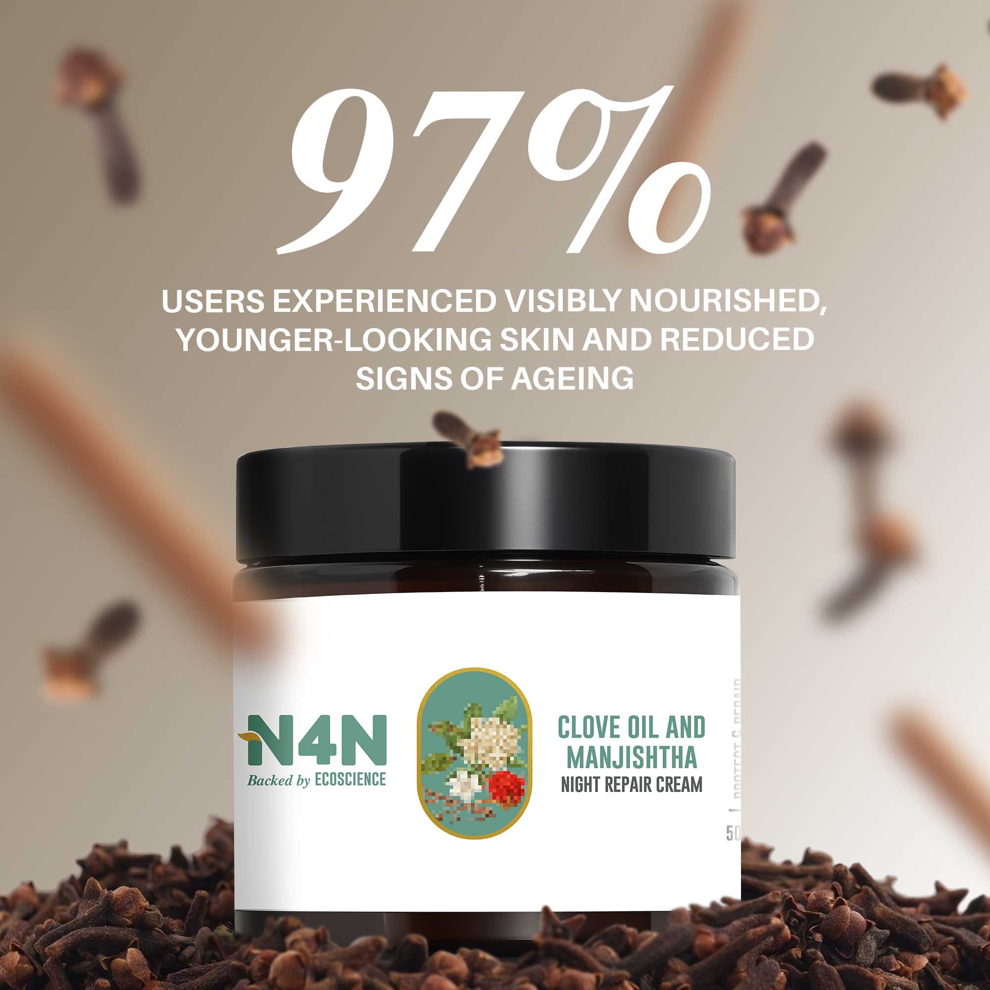 Night Repair Face Cream with Hydration and Renewal Formula