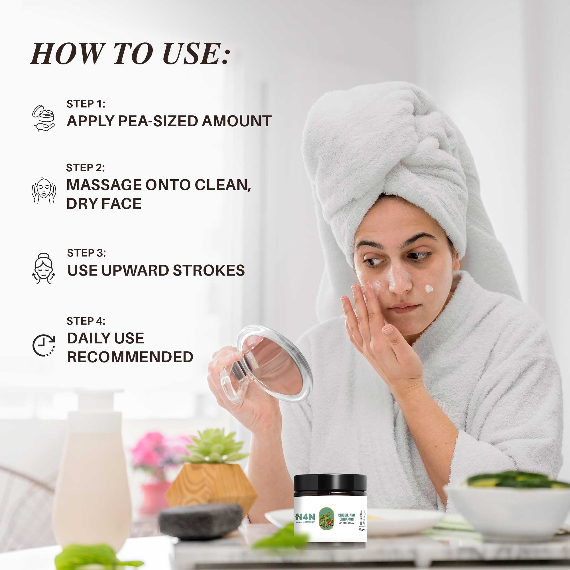 Day Face Cream with Hydration and Skin Protection