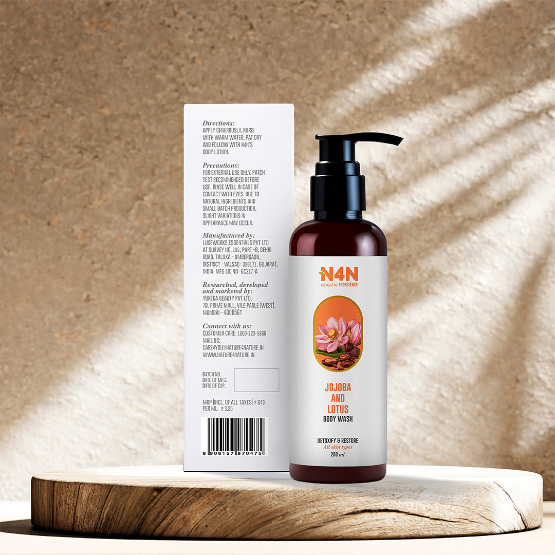 Natural Body Wash with Refreshing Herbal Formula
