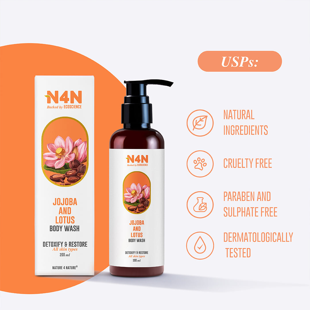 Natural Body Wash with Refreshing Herbal Formula