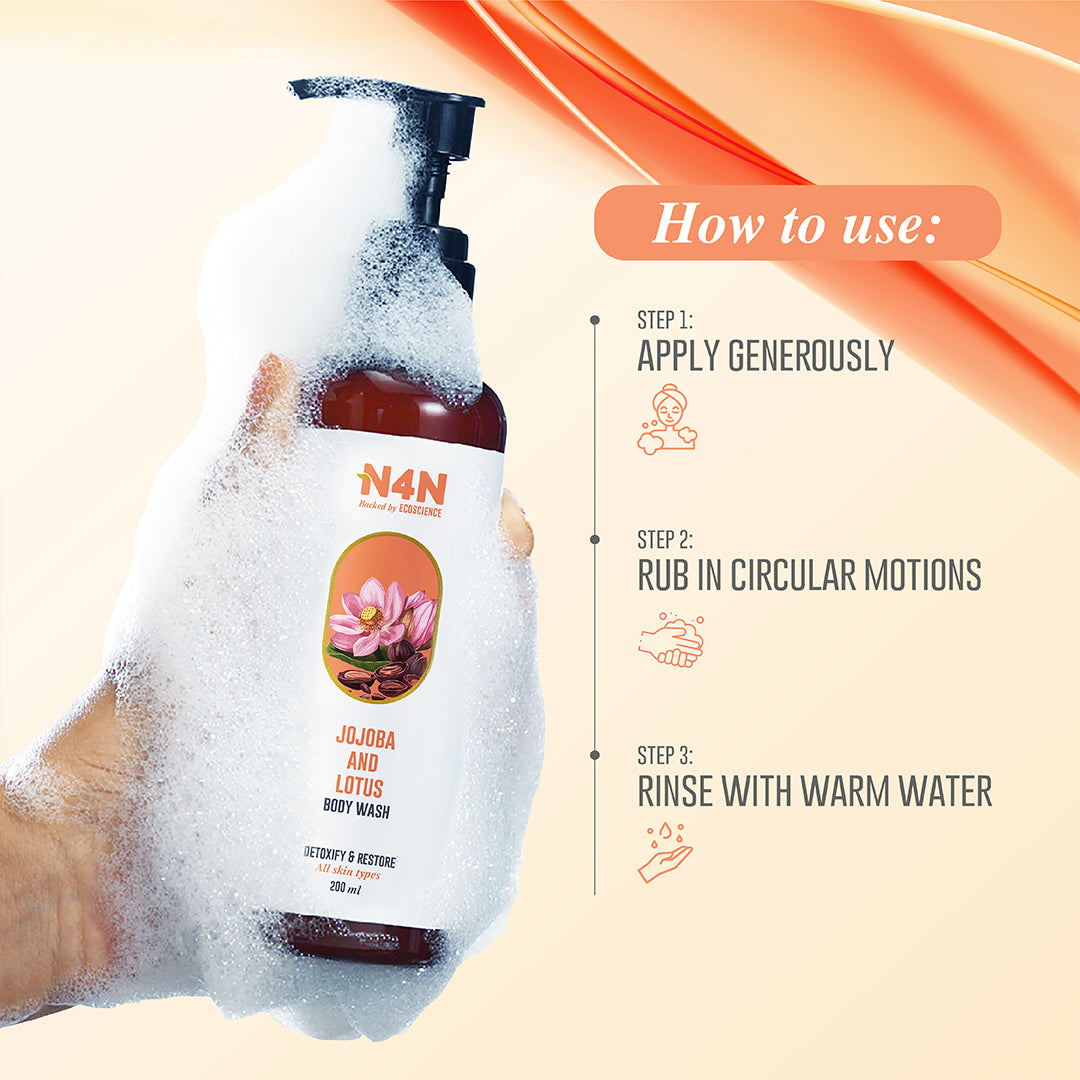 Natural Body Wash with Refreshing Herbal Formula