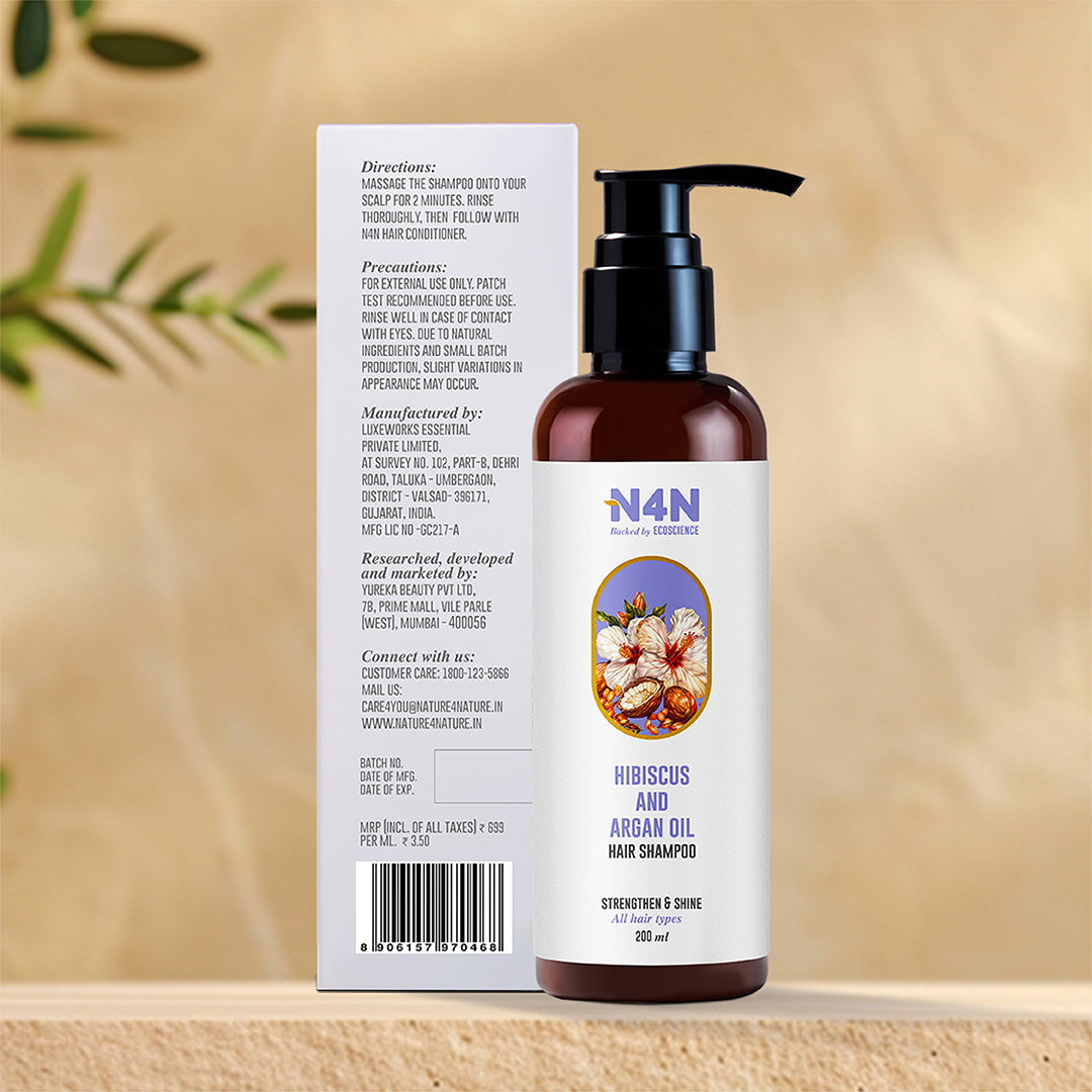 Anti Hair Fall Shampoo with Natural Extracts for Hair Care
