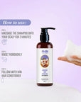 Anti Hair Fall Shampoo with Natural Extracts for Hair Care - Nature4Nature