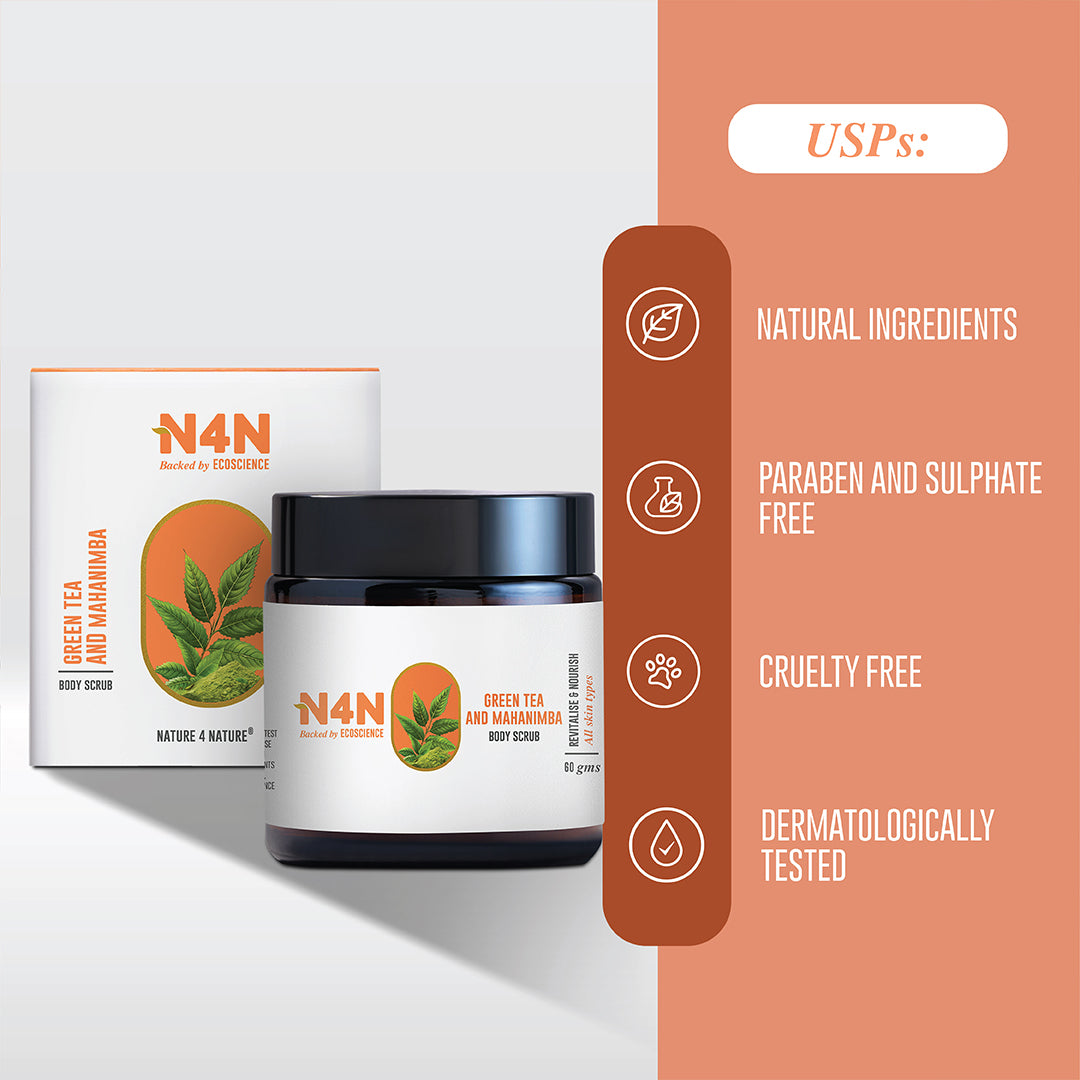 Natural Body Scrub for Gentle Exfoliation and Smooth Skin