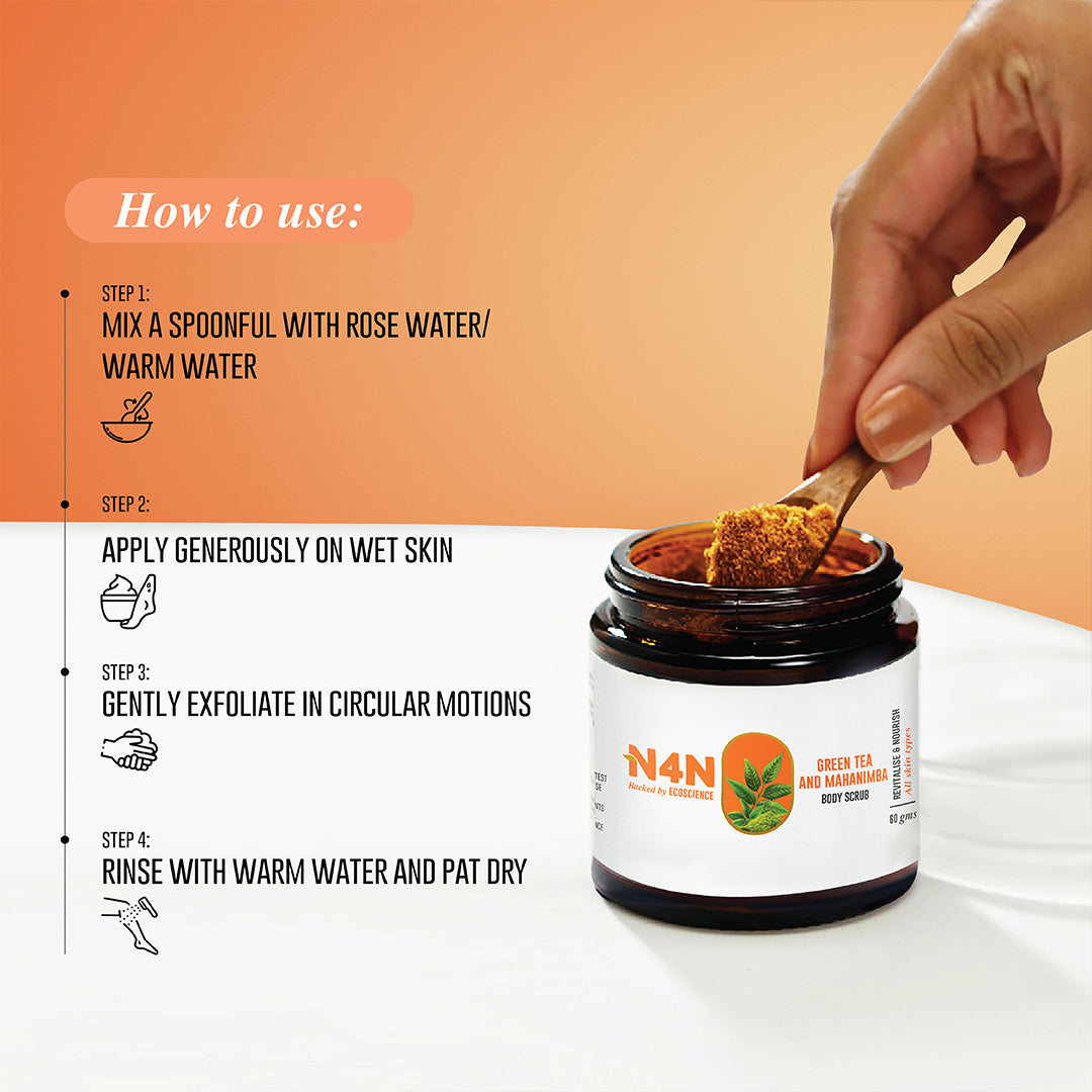 Natural Body Scrub for Gentle Exfoliation and Smooth Skin