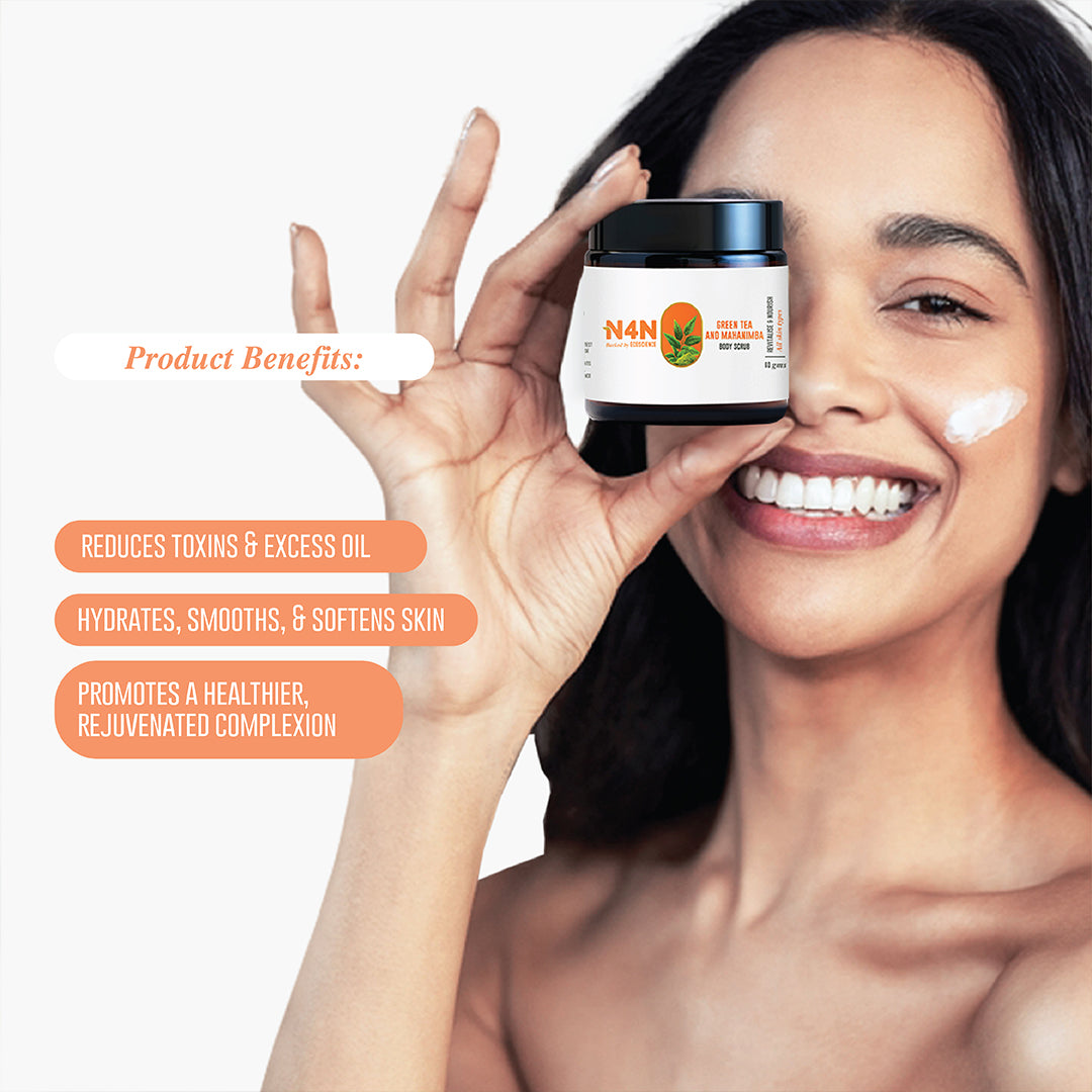 Natural Body Scrub for Gentle Exfoliation and Smooth Skin