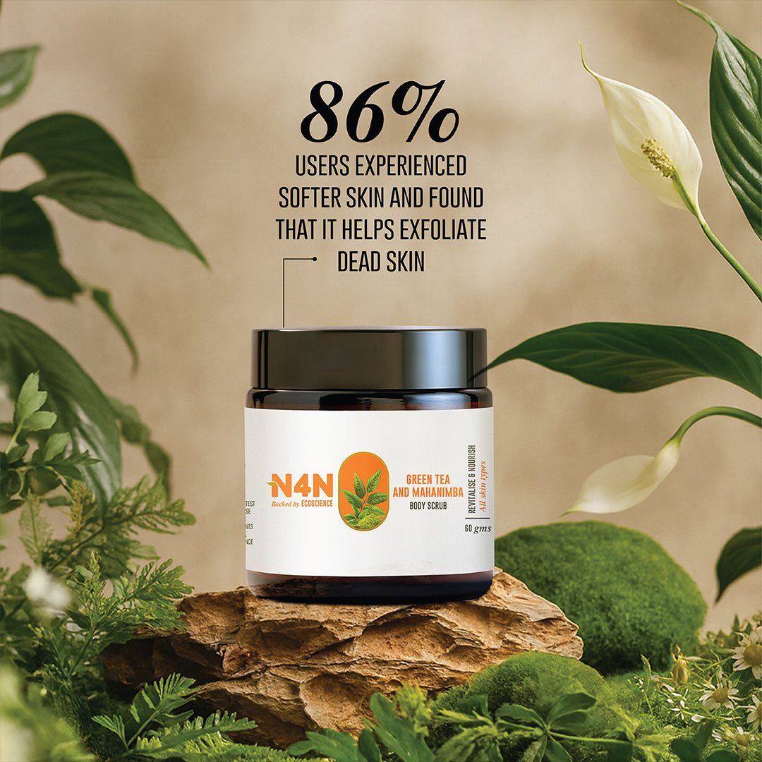 Natural Body Scrub for Gentle Exfoliation and Smooth Skin