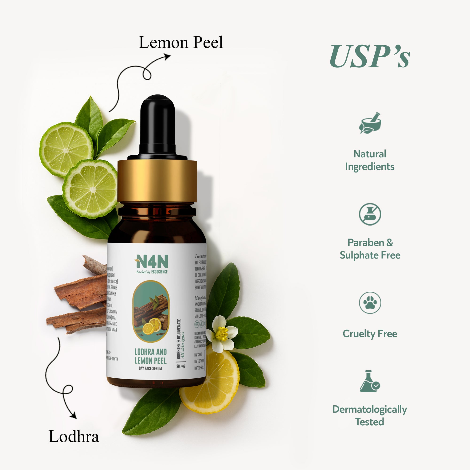 Day Brightening Face Serum with Natural Ingredients