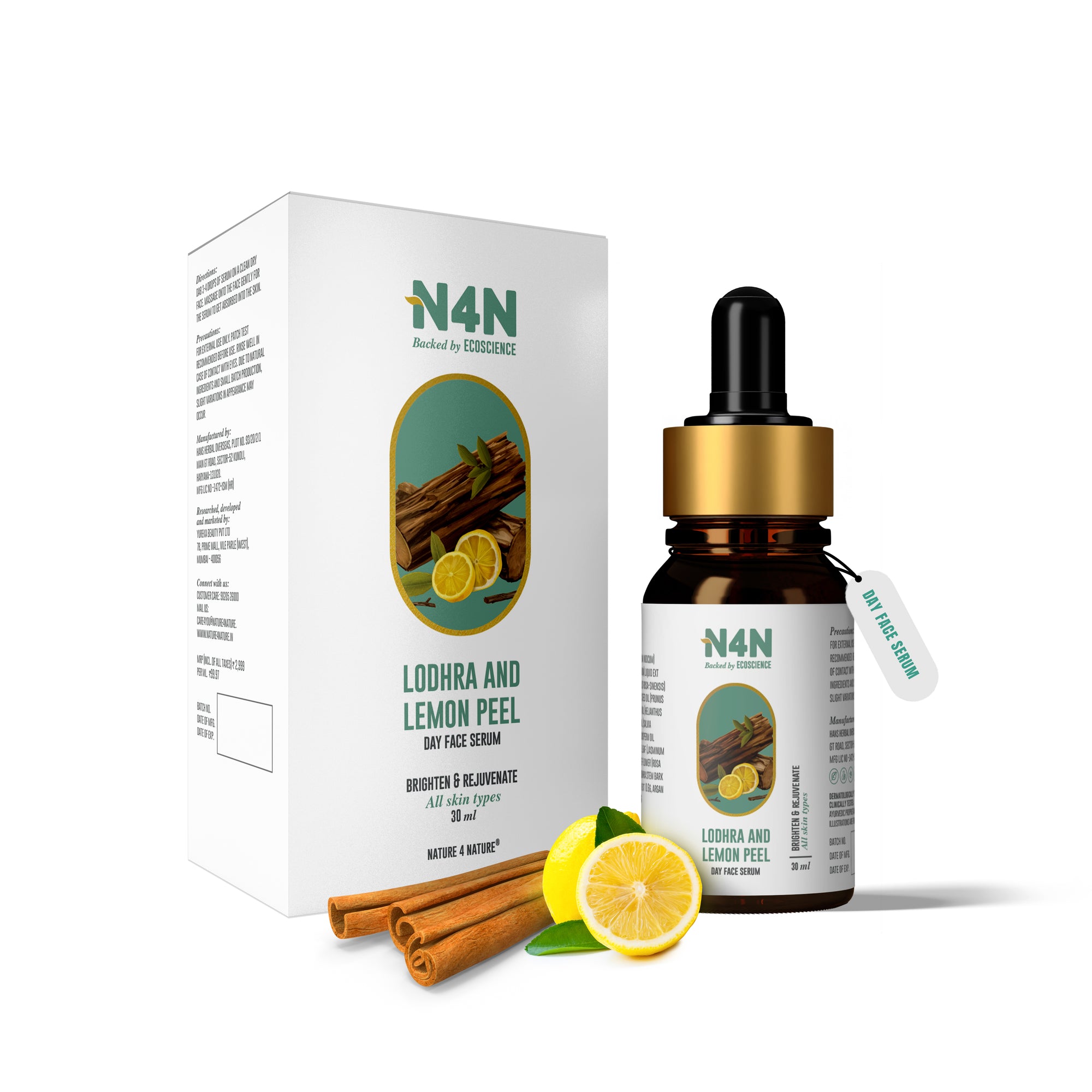 Day Brightening Face Serum with Natural Ingredients