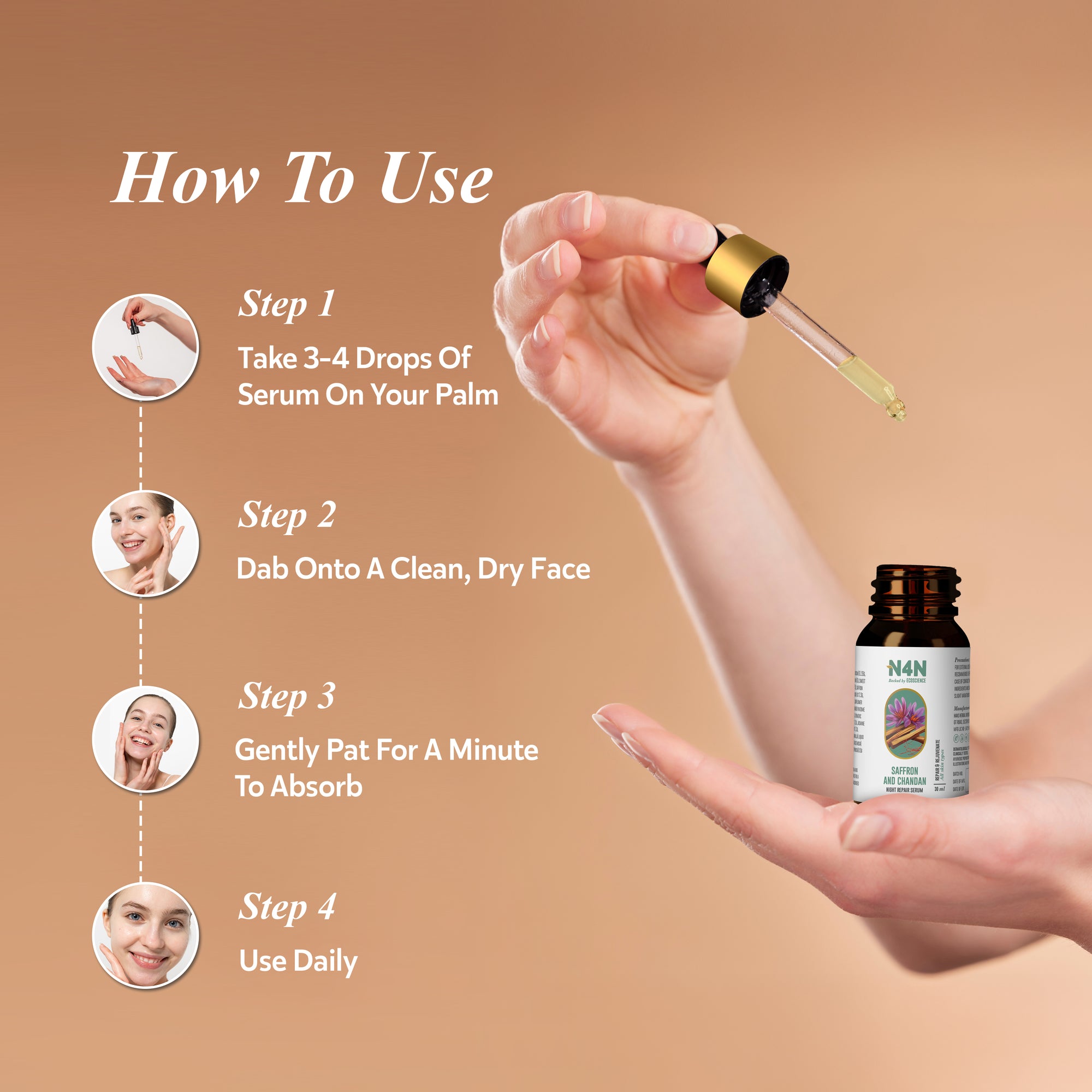 Night Repair Face Serum with Hydration and Renewal