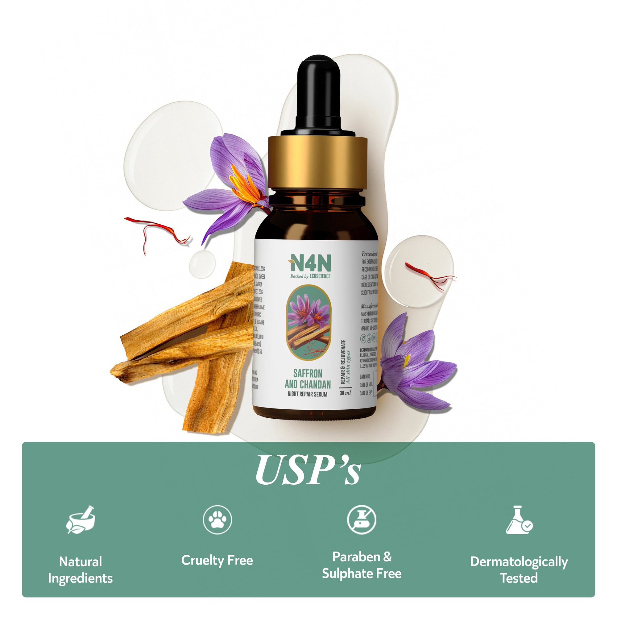 Night Repair Face Serum with Hydration and Renewal