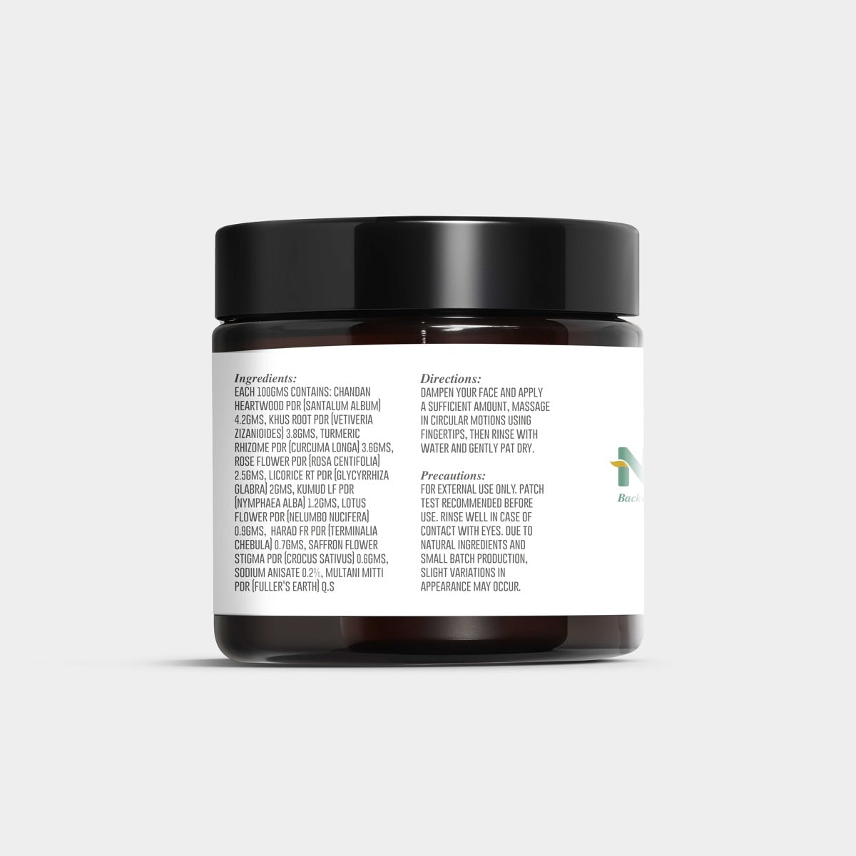 Natural Face Cleanser for Deep Pore Purification